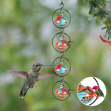 Load image into Gallery viewer, Charming Wind Chimes Hummingbird feeders