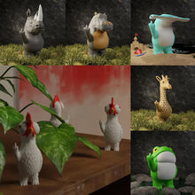 Load image into Gallery viewer, Morsom dyre skrivebord statue