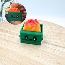 Load image into Gallery viewer, Dumpster Fire Clickie Fidget