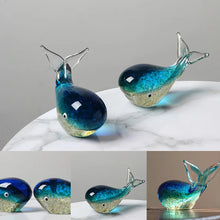 Load image into Gallery viewer, Fascinating Luminous Whale Glass Crafts
