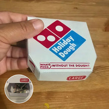 Load image into Gallery viewer, Mini Holiday Pizza Dough Money Holder