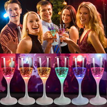 Load image into Gallery viewer, LED Lighted Champagne Glass