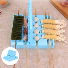 Load image into Gallery viewer, Multifonction BBQ Barbecue Meat Skewer Device Machine