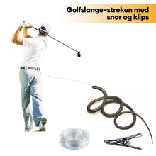 Load image into Gallery viewer, Slangeprank med snor og klips