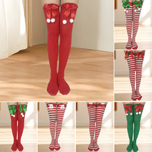 Load image into Gallery viewer, Christmas Thigh High Stockings
