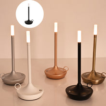 Load image into Gallery viewer, LED Modern Candle Table Lamp