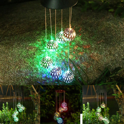 LED Solar Orb Chime