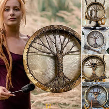 Load image into Gallery viewer, Shamanic Drum &#39;Tree of Life&#39; Instrumental Ornament