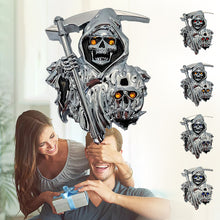 Load image into Gallery viewer, Grim Reaper 3D Peel and Stick Car Decal Emblem