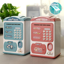 Load image into Gallery viewer, Fingerprint sensor automatic money rolling ATM piggy bank
