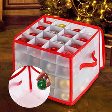 Load image into Gallery viewer, Christmas  Bauble Storage Box with Compartments