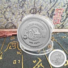 Load image into Gallery viewer, Peanuts Beagle Scouts 50th Anniversary Silver Round