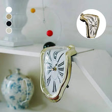 Load image into Gallery viewer, Abstract Melting Clock