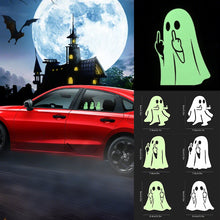 Load image into Gallery viewer, Halloween Glow-in-the-Dark Ghost Car Stickers