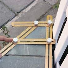 Load image into Gallery viewer, Universal Angularizer Ruler-Upgraded Aluminum, LUXURY CHAMPAGNE GOLD