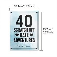Load image into Gallery viewer, Date Night Ideas Scratch Card Game