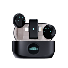 Load image into Gallery viewer, K31 Pro Button-Style Magnetic Wireless Lavalier Microphone