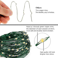 Load image into Gallery viewer, LED Waterproof Fairy String Lights with Remote