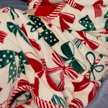 Load image into Gallery viewer, Flannel Decorative Throw Blanket