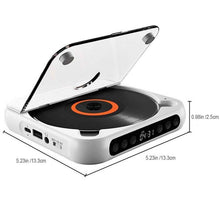 Load image into Gallery viewer, Bærbar Bluetooth-kompatibel CD-spiller