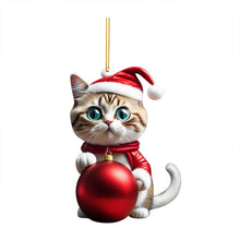 Load image into Gallery viewer, Cute Cat Christmas Decoration