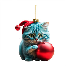 Load image into Gallery viewer, Cute Cat Christmas Decoration