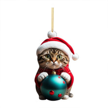 Load image into Gallery viewer, Cute Cat Christmas Decoration
