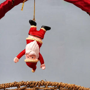 Playful Butt Santa Ornaments