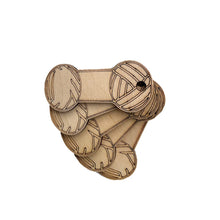 Load image into Gallery viewer, Christmas Blank Yarn Pegs