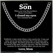 Load image into Gallery viewer, Mens Cuban Link Chain Necklace