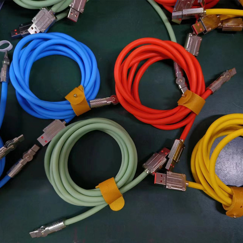 120W Rotatable Data Cable