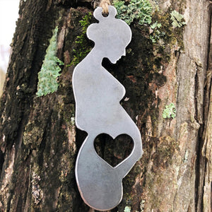 Stainless Steel Heart Ornament