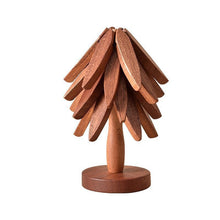Load image into Gallery viewer, Wooden Leaves Design Coaster