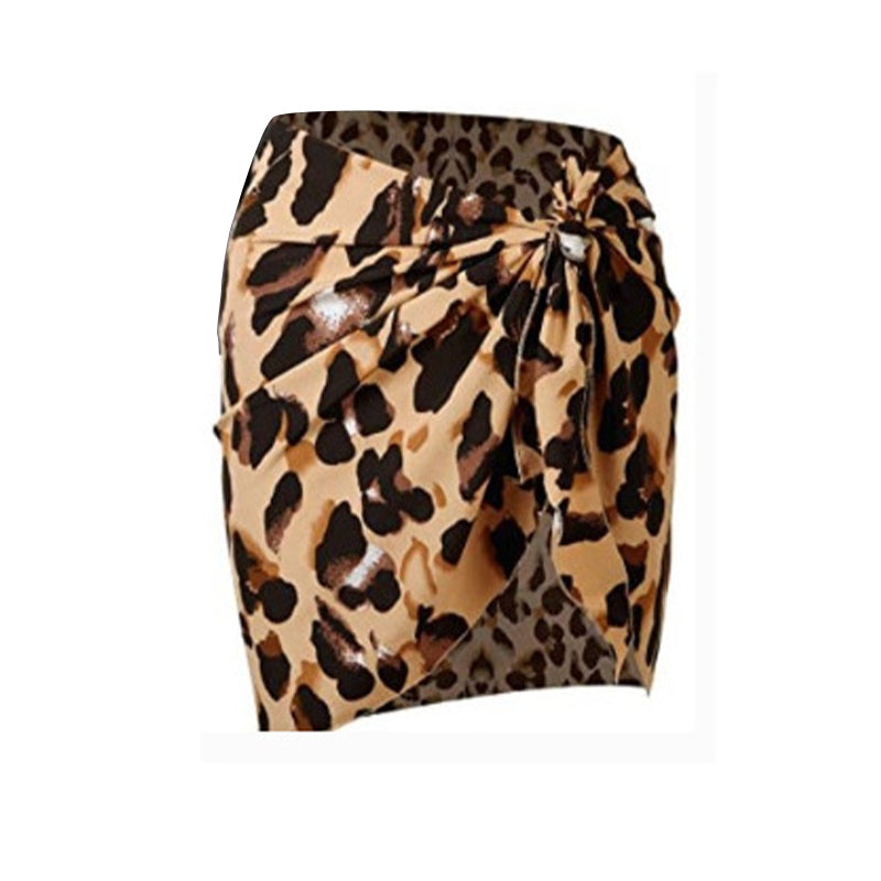 Women Shorts Beach Sarong Solid Summer Cover Ups