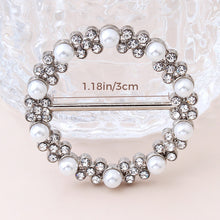 Load image into Gallery viewer, Classic All-match Pearl Rhinestone Buckles