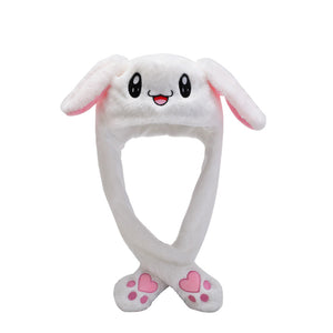 LED Glowing Plushy Rabbit Hat