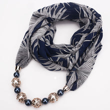 Load image into Gallery viewer, Beaded Pendant Scarf