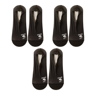 Ultra Thin Liner Non Slip No Show Socks (3 pair)