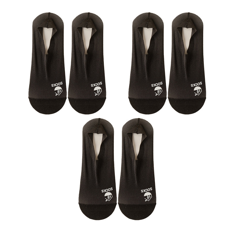 Ultra Thin Liner Non Slip No Show Socks (3 pair)