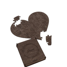 Load image into Gallery viewer, Reasons I Love You Heart Shaped Puzzle Gifts for Your Loved Ones