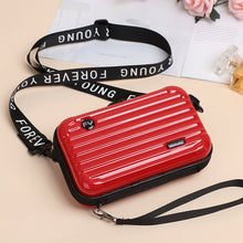 Load image into Gallery viewer, Mini koffert Crossbody-veske