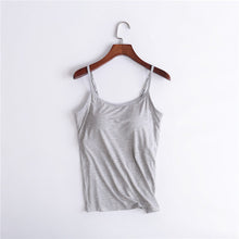 Load image into Gallery viewer, Tanktop med innebygd BH