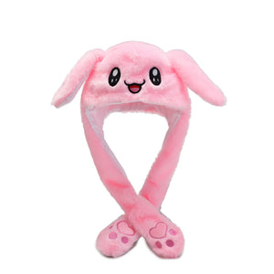 LED Glowing Plushy Rabbit Hat