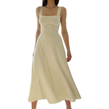 Load image into Gallery viewer, New Women&#39;s Thick Straps Midi Dress