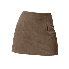 Load image into Gallery viewer, A-line Corduroy Casual Skirt