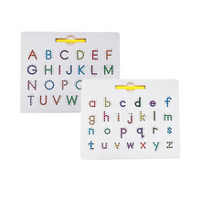 Load image into Gallery viewer, 2-in-1 Double Sided Magnetic Alphabet Edition