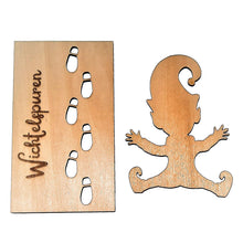 Load image into Gallery viewer, Christmas Footprints Stencil For Gnomes