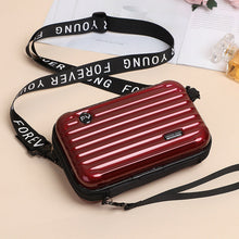 Load image into Gallery viewer, Mini koffert Crossbody-veske