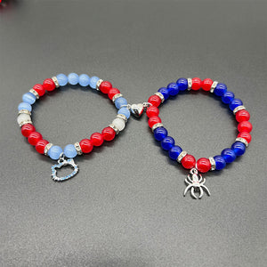 Beaded magnetic bracelet