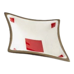 Enamelled Metal Playing Card Dishes
